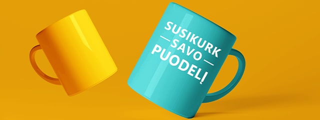 Susikurk savo puodelį Susikurk savo puodelį